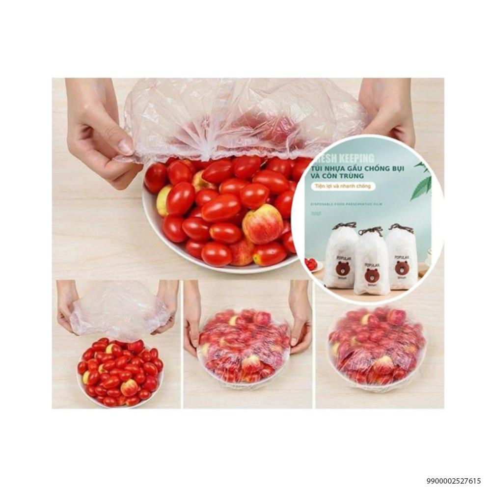 Túi Bọc Thực Phẩm Hình Gấu HN